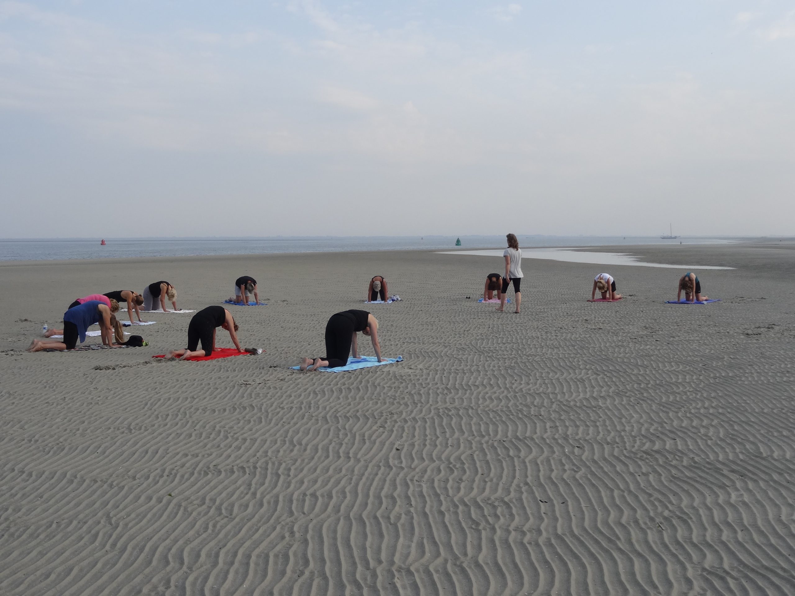 YOGA OP HET WAD
